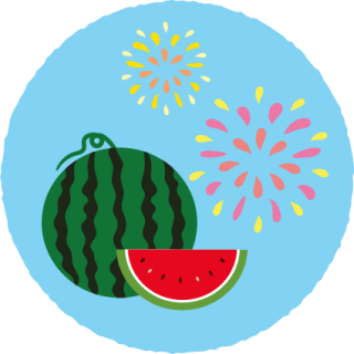 Fireworks and Watermelon